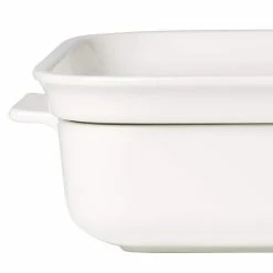 Clever Cooking 2-Piece 13.25 in. Rectangular Casserole Dish with Lid by Villeroy & Boch -Cheap Bakeware Store white villeroy boch bakeware sets 1360216202 c3 1000